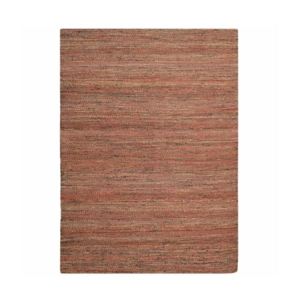 Červený jutový koberec The Rug Republic Flamings, 230 x 160 cm