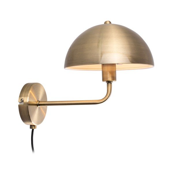 Стенна лампа в златист цвят, височина 25 cm Bonnet - Leitmotiv-image-2