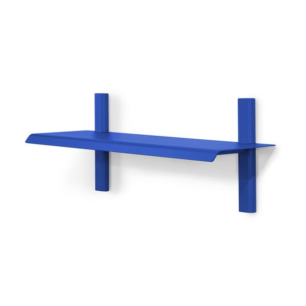 Син метален стенен рафт 60 cm Hola – Spinder Design-image-2