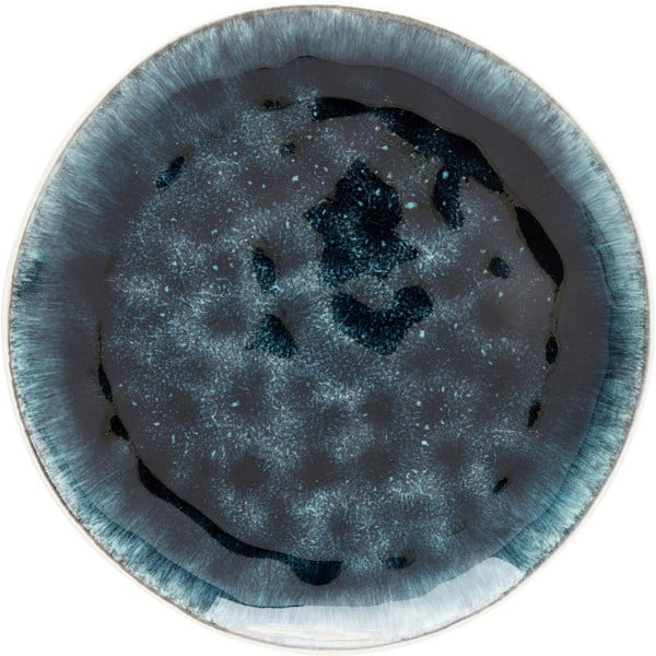 Тъмносиня керамична чиния , ⌀ 21 cm Mustique - Kare Design
