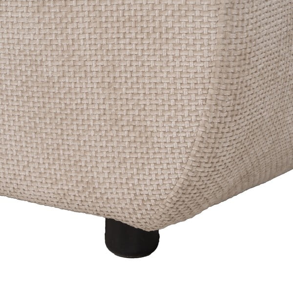 Бежова шенилова табуретка Minimal – Ixia-image-3