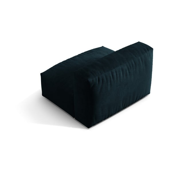 Тъмносин кадифен модул за диван (среден модул) Martina – Micadoni -image-2