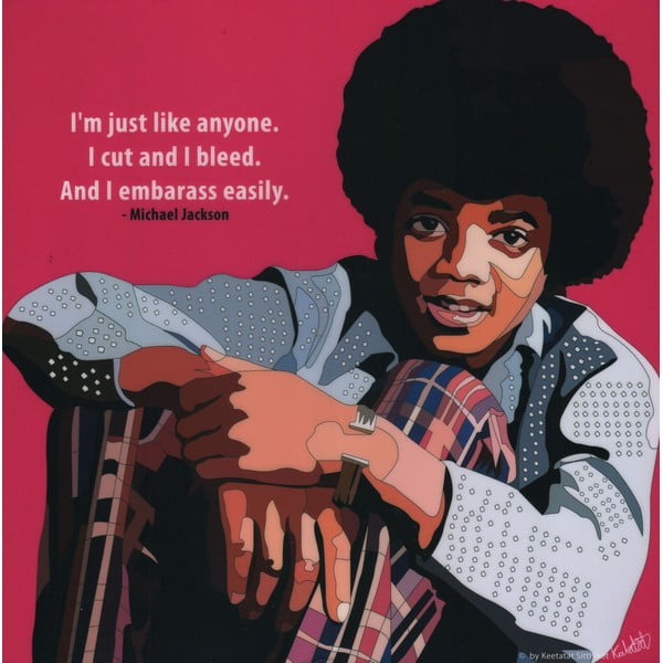 Obraz Michael Jackson - Young