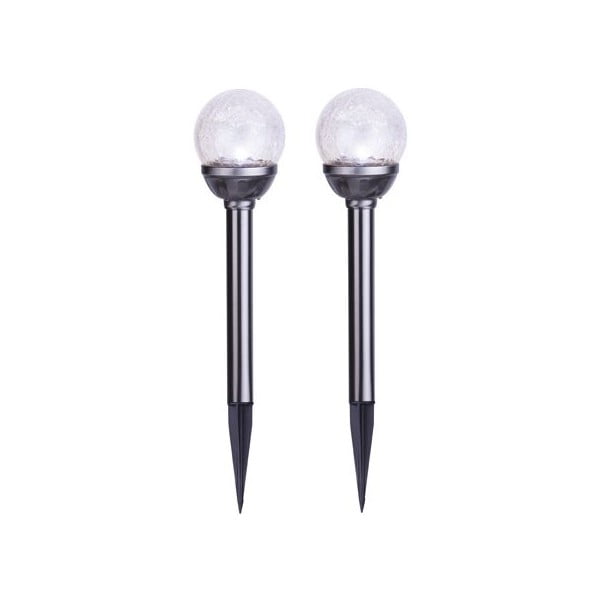 Комплект от 2 градински осветителни тела Топчета, височина 26,5 cm - Star Trading-image-1