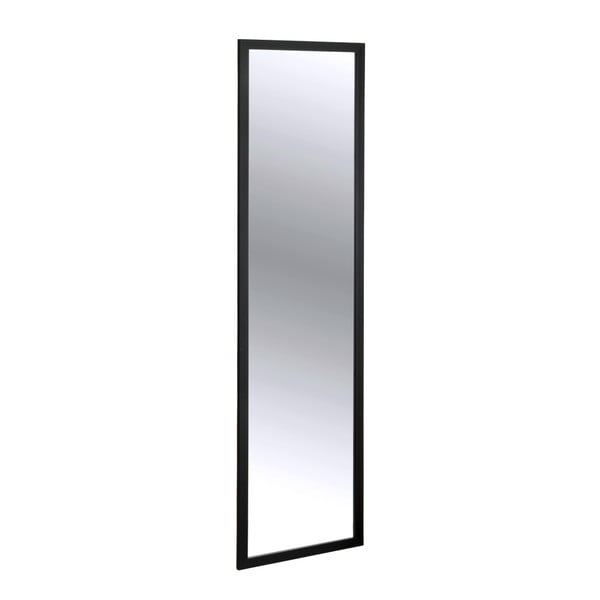 Черно висящо огледало за врата Начало, височина 120 cm - Wenko