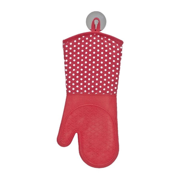 Комплект от 2 червени силиконови ръкавици за фурна - Wenko-image-3