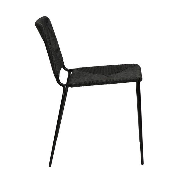 Черен стол Stiletto - DAN-FORM Denmark-image-1