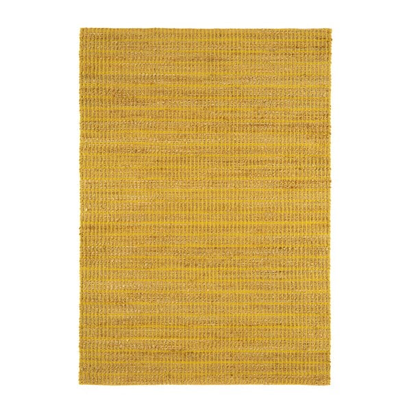 Jutový koberec Ranger Mustard, 100x150 cm