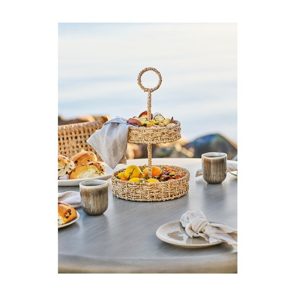 Керамична кръгла градинска маса за хранене ø 60 cm Bonnet – House Nordic-image-4