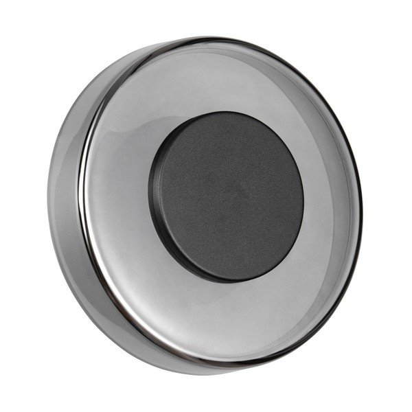 Матово черно LED затъмняваща се стенна лампа ø 22 cm Celeste – Trio