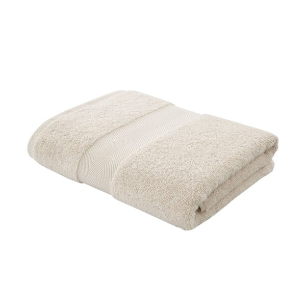 Кремава памучна кърпа с коприна 70x127 cm - Bianca