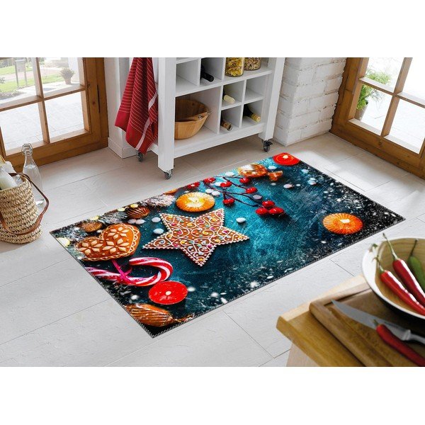 Koberec Vitaus Christmas Period Star Cookie, 50 x 80 cm-image-1