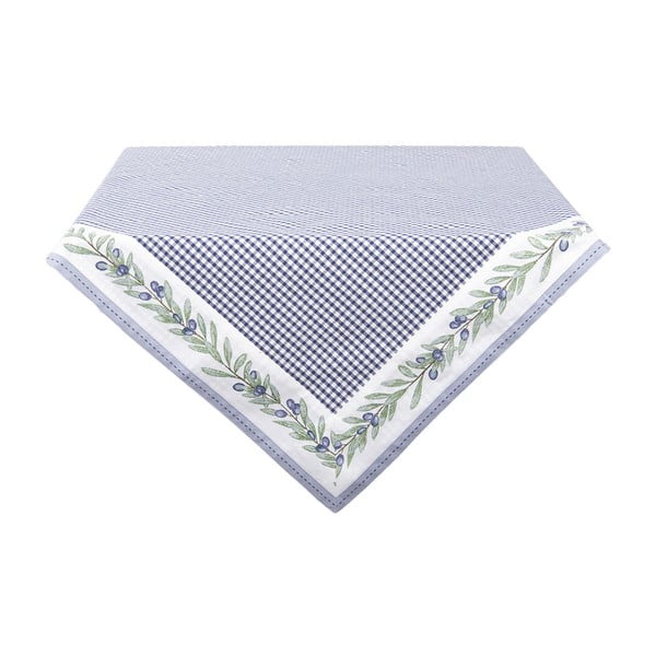 Синя памучна покривка за маса Clayre & Eef, 100 x 100 cm - Clayre & Eef