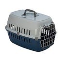 Синьо-сива транспортна клетка за животни 32x48,5 cm Dog Fantasy Carrier – Plaček Pet Products