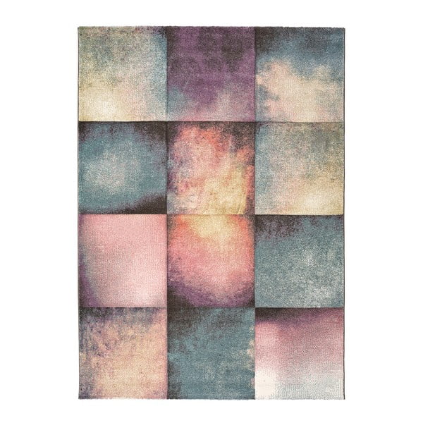 Koberec Universal Pinky Squaro Multi, 80 x 150 cm
