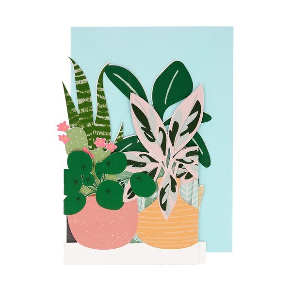 Картичка Potted Plant – Meri Meri-image-1