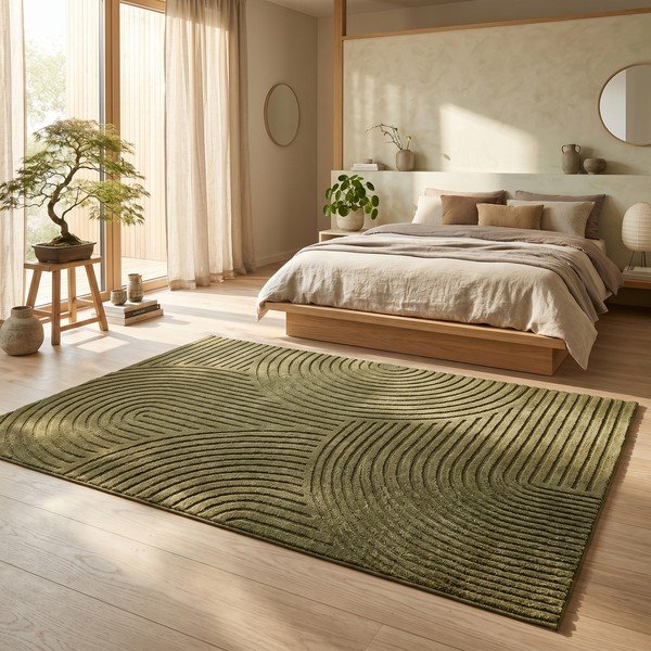 Тъмнозелен килим 160x230 cm Whirl – ESTE-image-4