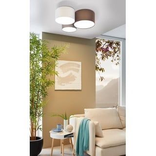 Осветително тяло за таван в сив и кафяв цвят 49,5x61 cm PASTORE – EGLO