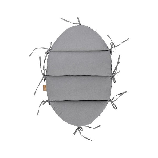 Сиво гнездо за бебе 47x70 cm – Meowbaby-image-1