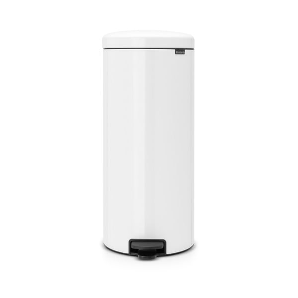 Бяло стоманено кошче за боклук с педал 30 l NewIcon – Brabantia-image-3