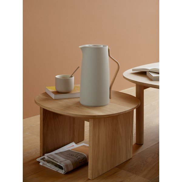 Бежова термо кана от неръждаема стомана 1,2 l Emma – Stelton-image-1