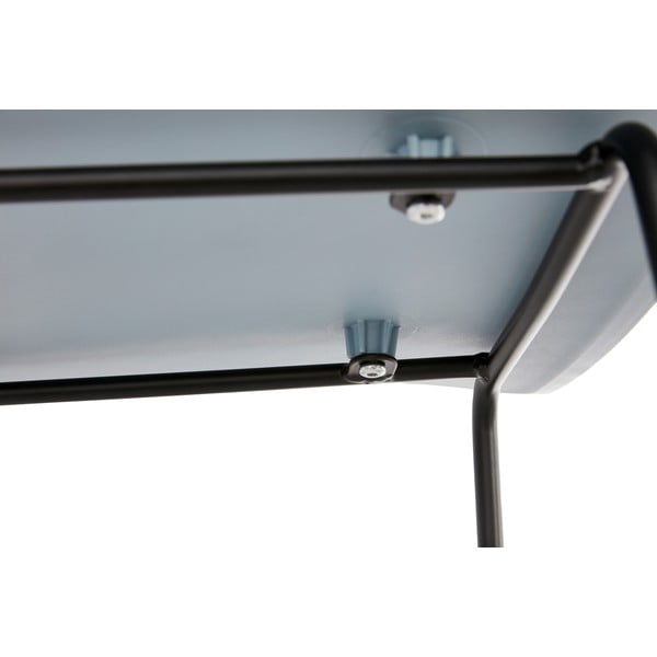 Син бар стол с черни крака , височина на седалката 76 cm Slade - Kokoon-image-1