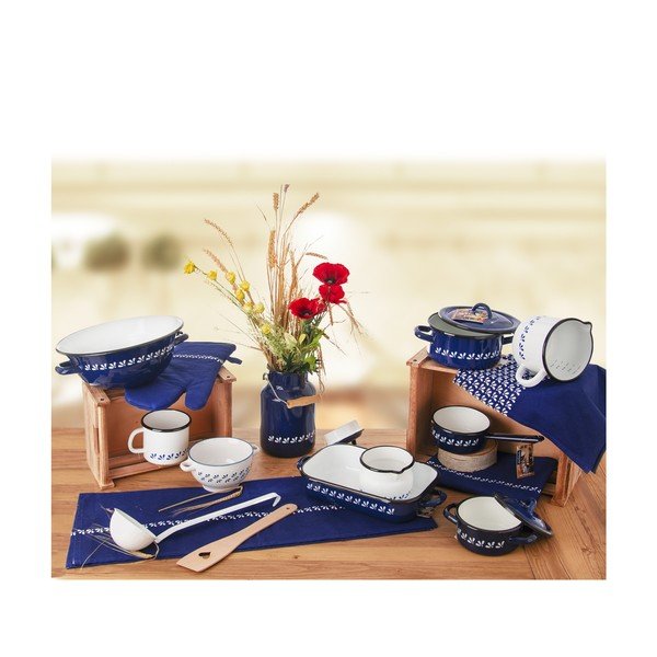 Бяла емайлирана чаша , 0,7 л - Orion-image-2