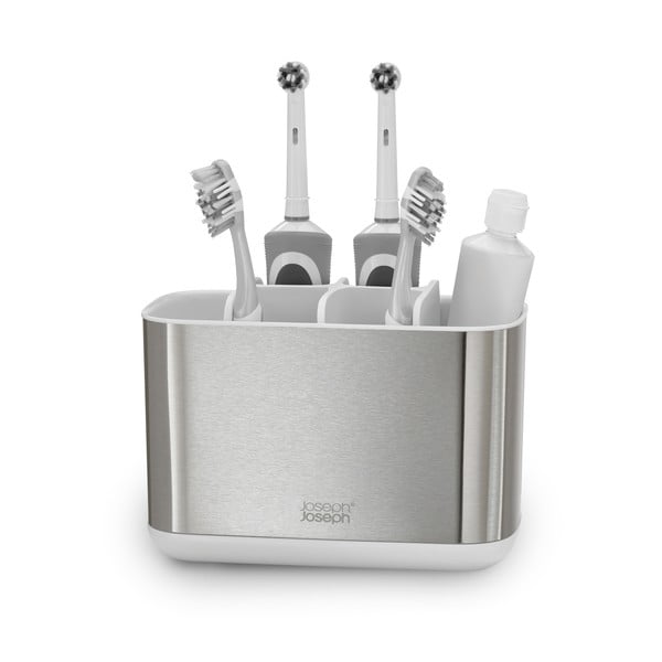 Държач за четки за зъби от неръждаема стомана EasyStore - Joseph Joseph-image-4