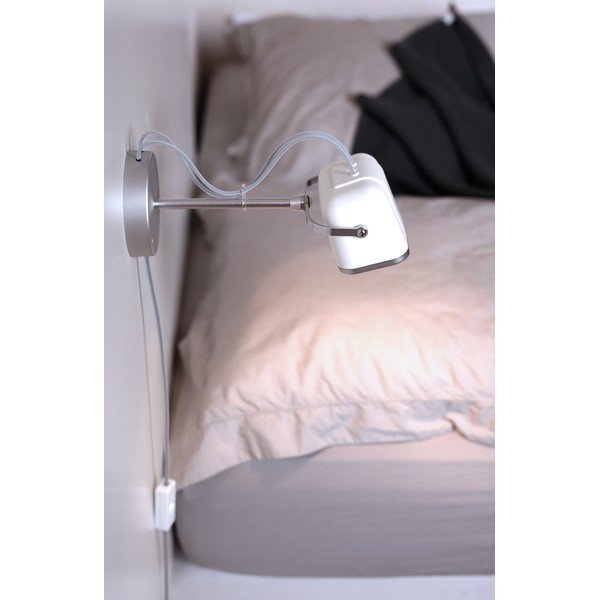 Nástěnná lampa SwabDesign Mob, bílá-image-3