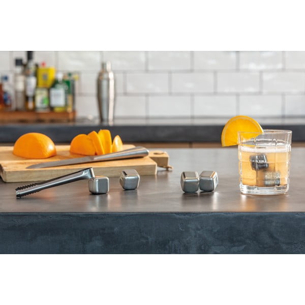 Охлаждащи кубчета в комплект от 6 броя с клещи - Leopold Vienna-image-1