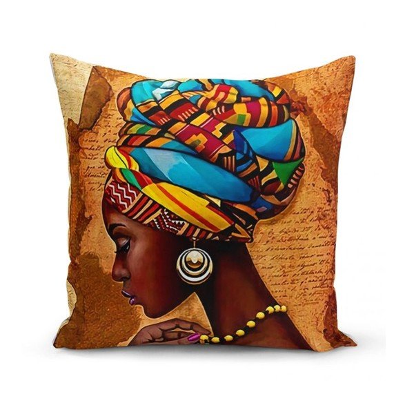 Комплект от 3 калъфки за възглавници African Culture, 45 x 45 cm - Minimalist Cushion Covers-image-3
