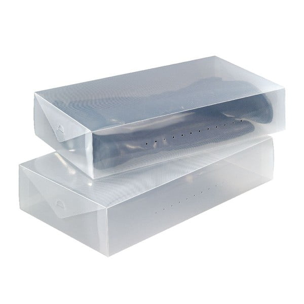 Комплект от 2 кутии за съхранение на ботуши Pack - Wenko-image-1