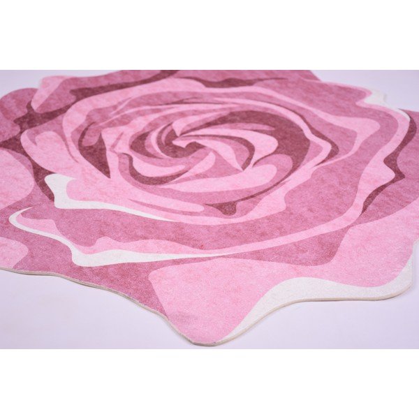 Килим Rose Duro, ⌀ 100 cm Pembe - Vitaus-image-2