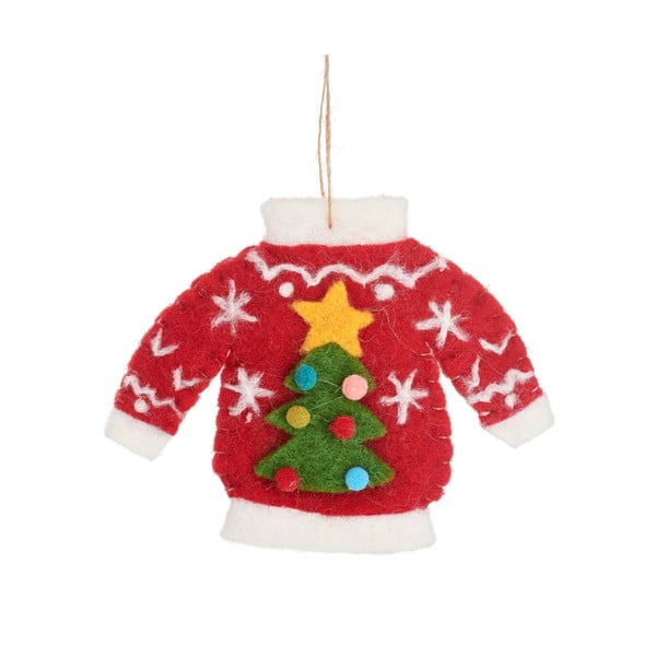 Текстилна коледна украса Christmas Jumper – Sass & Belle