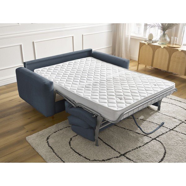 Тъмносин диван за ежедневно спане/сгъваем 200 cm Cocoone – Bobochic Paris-image-1
