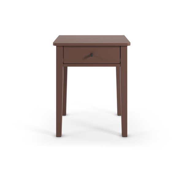 Теракотено матово нощно шкафче Bart – Marckeric-image-4