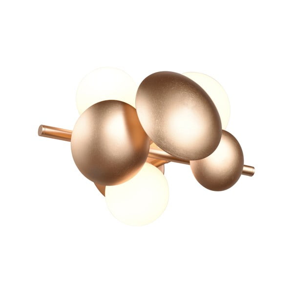 Стенна лампа в златисто-бял цвят Bubble - Trio Select-image-3