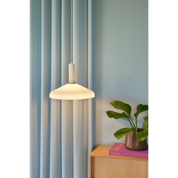 Бежово висящо осветително тяло ø 35 cm Apollo – Hübsch-image-1