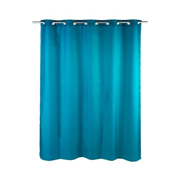 Петролено синя завеса за душ Comfort Flex, 180 x 200 cm - Wenko