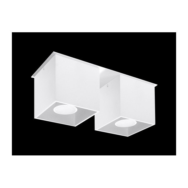 Бяло таванно осветително тяло Geo - Sollux-image-3