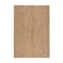 Ръчно изработен ютен килим в естествен цвят 160x230 cm Jute Boucle Multi – Flair Rugs