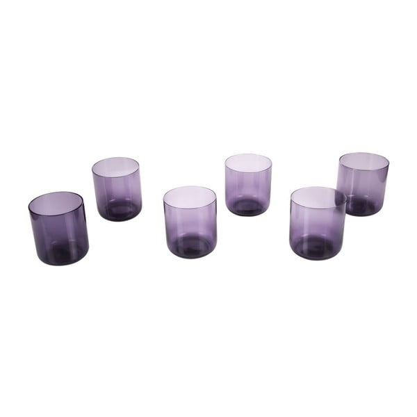 Sada 6 sklenic Venice Purple