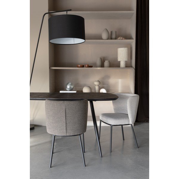 Трапезна маса от масивно тиково дърво 90x180 cm Webster – White Label-image-1