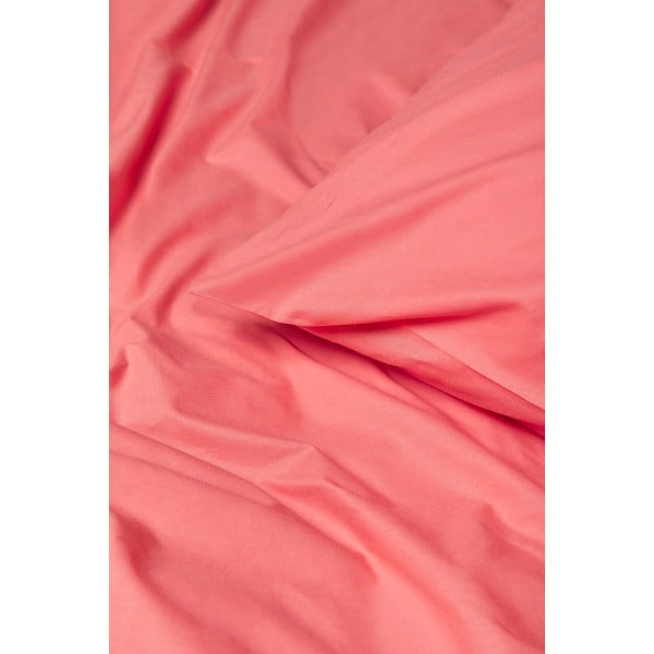 Коралово розово памучно спално бельо за двойно легло , 200 x 220 cm - Bonami Selection-image-1