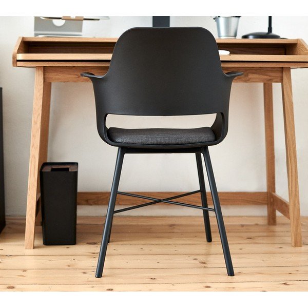 Черен трапезен стол Wrestler Whistler - Unique Furniture-image-1