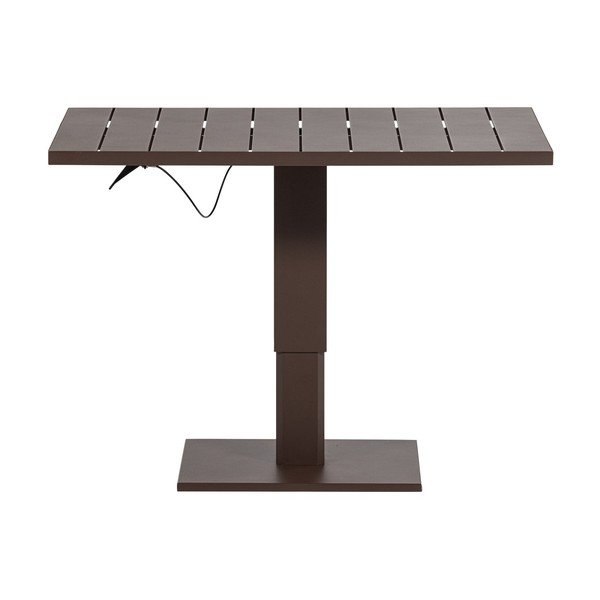 Метална градинска маса за хранене 80x100 cm Tesso – WOOOD-image-4