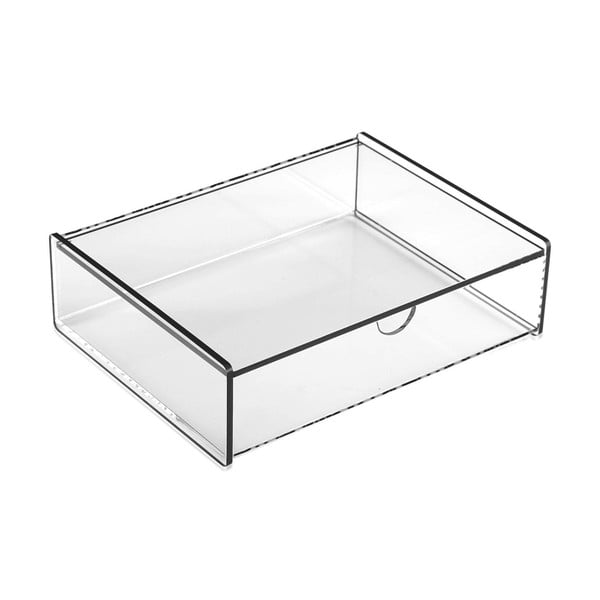 Черна кутия за съхранение Ariel, 17,1 x 13 x 4,8 cm - Versa