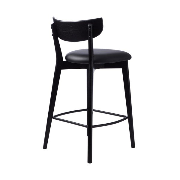 Черен бар стол (височина на седалката 67 cm) Pero – Unique Furniture-image-3