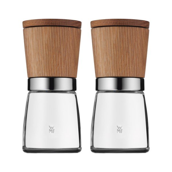 Комплект от 2 дървени мелнички за подправки Trend, височина 14 cm - WMF-image-2