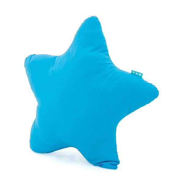 Памучна възглавница в тюркоазен цвят Тюркоазен, 50 x 50 cm Estrella - Happy Friday Basic-image-1